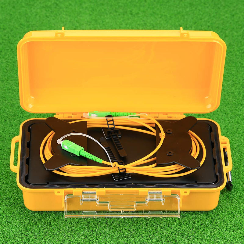 [Australia - AusPower] - Fiber Optic Test Tool SC/APC SM（9/125）OTDR Launch Cable Box 1km Extension Cord OTDR 