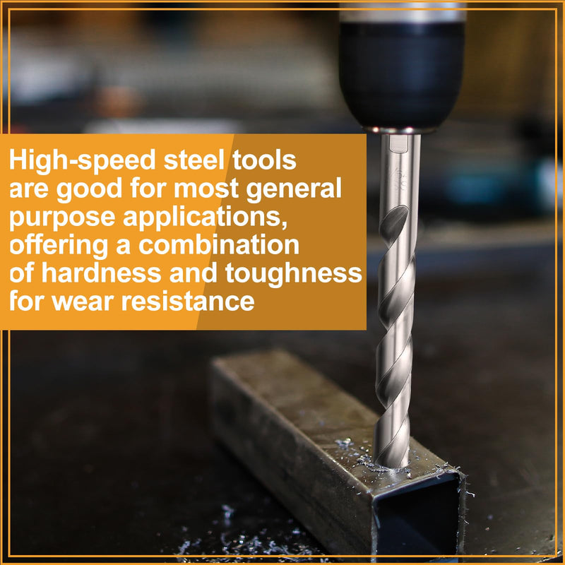 [Australia - AusPower] - 1/4-18 Npt Tap 7/16 Drill Bit, M2(6542) High Speed Steel Tap and Drill Bit Sets for Accurate Threads, Assorted Plumbers Mechanics DIY Thread Cutting Tools 1/4-18 NPT Tap 7/16 Drill Bit 
