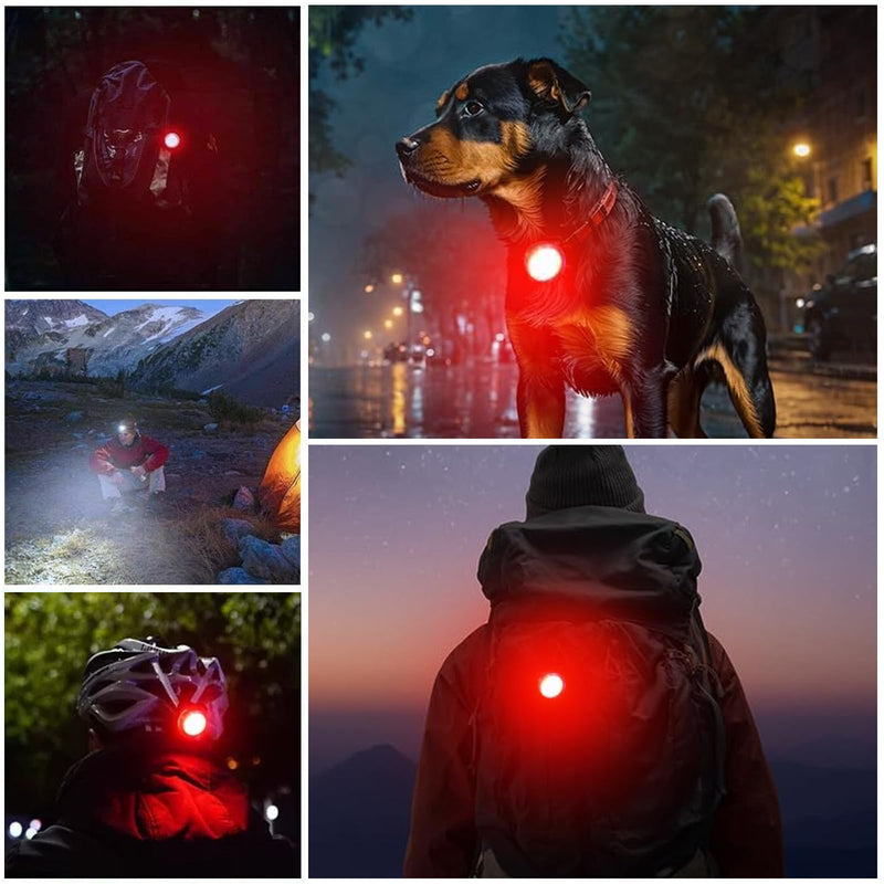 Smart rear light, LED rear light, lighting set, LED, for adults | With USB rechargeable, rear light set, lighting