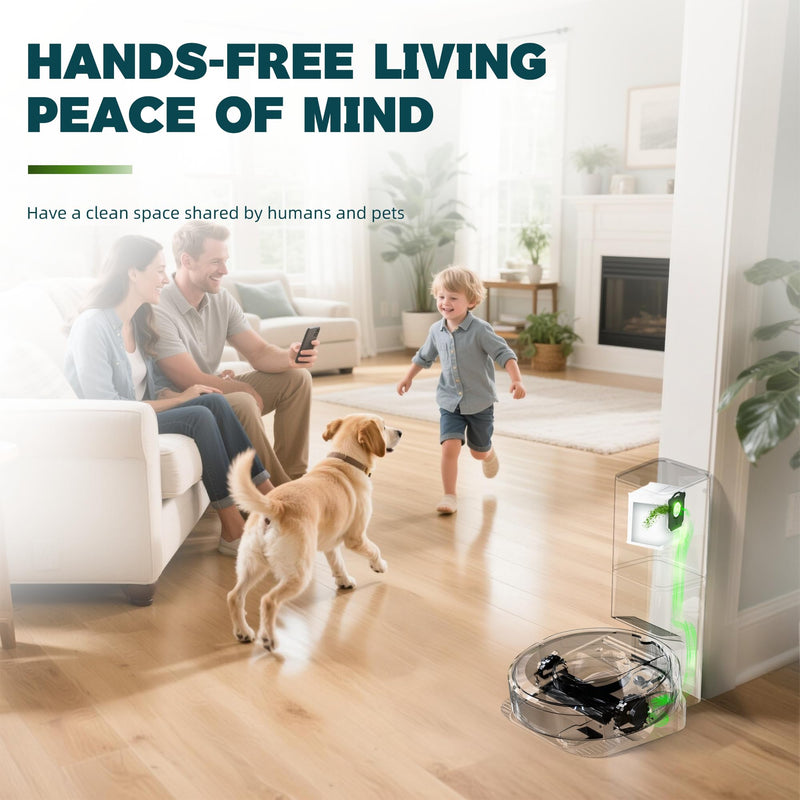 [Australia - AusPower] - 24 Pack Vacuum Bags Replacement for iRobot Roomba Vacuum Bags i7, i7+, i3, i3+, i1+, i4, i4+, i6, i6+,j6,j7,j7+,i8,i8+,s9,s9+,104 105 405 504 505 507 Clean Base Automatic Dirt Disposal Bags 24 