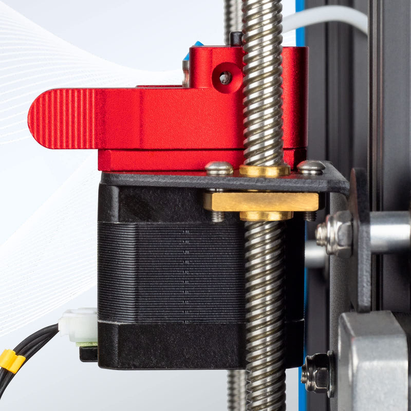 [Australia - AusPower] - Redrex Dual Gear Ender 3 Extruder with Nema 17 Stepper Motor Compatible with Creality Ender 3 V2,Ender 3 Pro,Ender 3 Neo,Ender 3 V2 Neo,Ender 3 Max Neo,Ender 5,Ender 7,CR6 SE,CR10 3D Printers Dual Gear Extruder with Stepper 