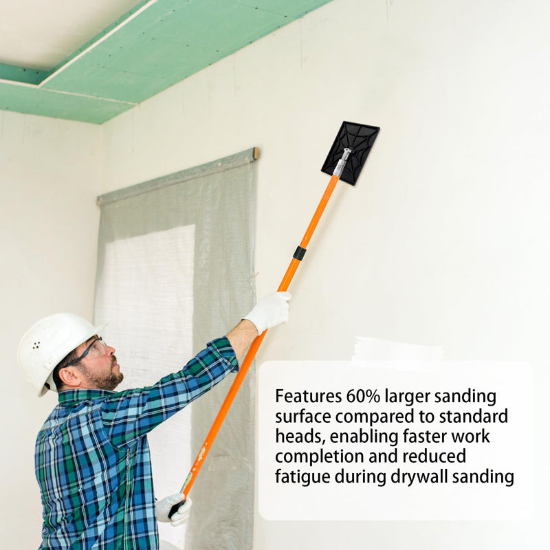 540 Pro Drywall Sander Head, Pro Series No-Flip Design, for sanding plasterboard
