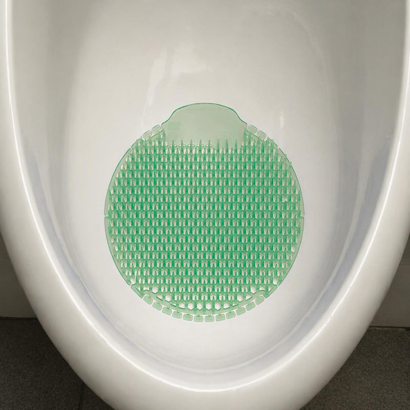 Fresh Products Slant7 Urinal Screen Best Splash Prevention Easy Installation Long Lasting Fragrance Made in the USA Lasts for 30 Days 10pk for Mens Urinals Cucumber Melon