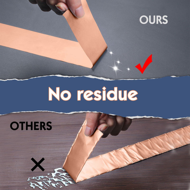 [Australia - AusPower] - Copper Foil Tape with Conductive Adhesive for Guitar,EMI Shielding,Electrical Repairs-Enhance Stability and Performance of Electronic Devices,2inch X 20 FT 