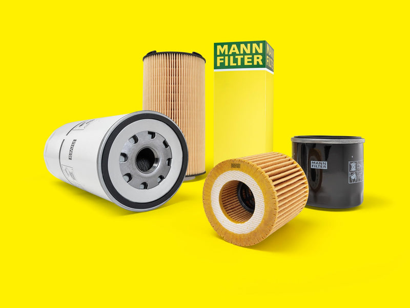 Original MANN-FILTER Hydraulic filter WD 11 002 - For industry, agricultural and construction machinery