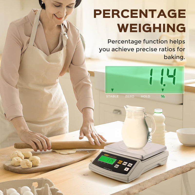 [Australia - AusPower] - 600g, 0.01g Lab Scale and 6kg, 1g Kitchen Scale 