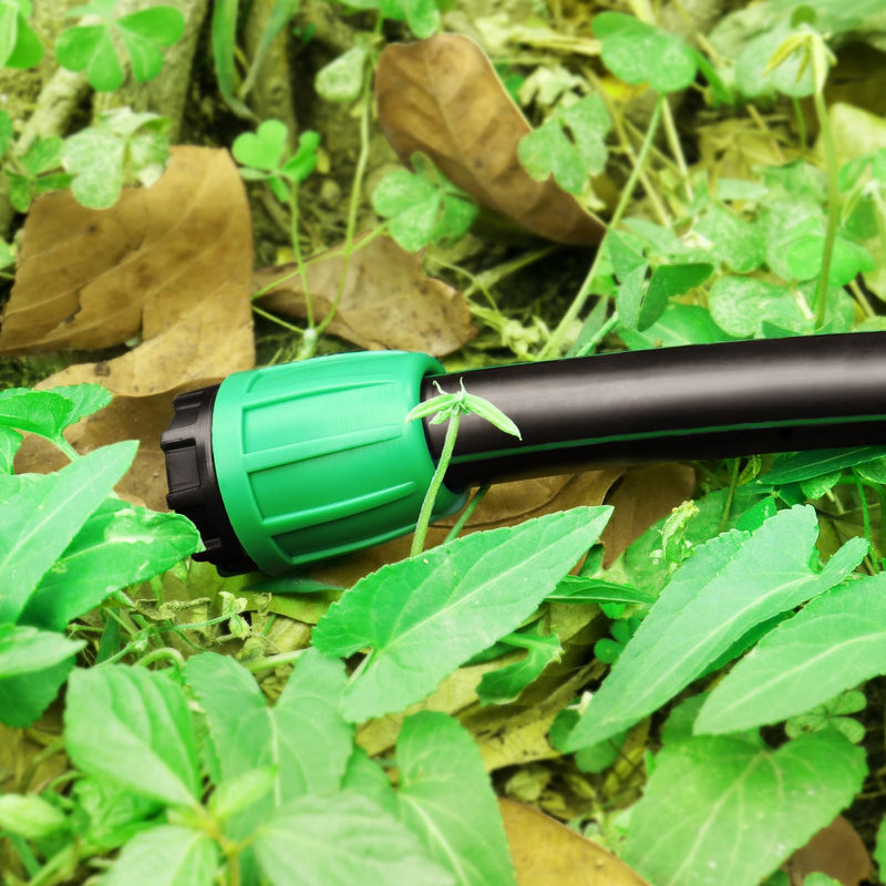 [Australia - AusPower] - Drip Irrigation 1/2" End Cap Fittings?1/2 Inch Drip Line Lock Barbed End Plug Connectors for 1/2 Drip Irrigation Tubing (1/2" ID x 0.640" OD) Anti-Drop Drip Irrigation Parts (12 Pieces) 1/2" Barbed End Plug-12P 