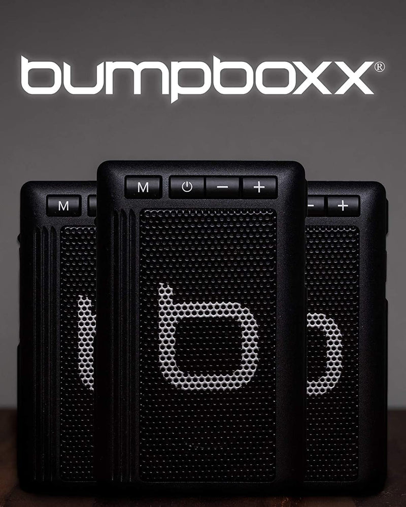 Bumpboxx Retro Pager Beeper Bluetooth Speaker | White | Portable Wireless Speaker with LED Flashlight | Waterproof | 7+ Hour Battery Life Original