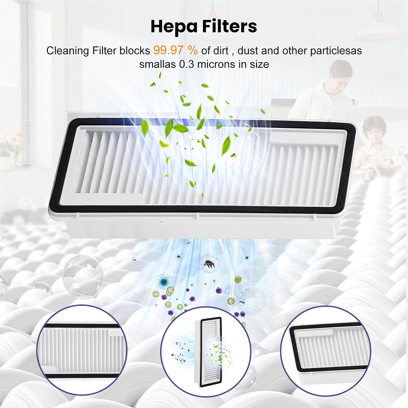 [Australia - AusPower] - 20 Pcs Accessories kit for NARWAL Freo Z10 Ultra/NARWAL Freo Z10 Robot Vacuum Cleaner, 1 Main Roller Brush, 6 Dust Bags, 4 Hepa Filters, 4 Mop Pads, 4 Side Brushes, 1 Clean Tool 20 Pcs for NARWAL Freo Z10 Ultra/Z10 