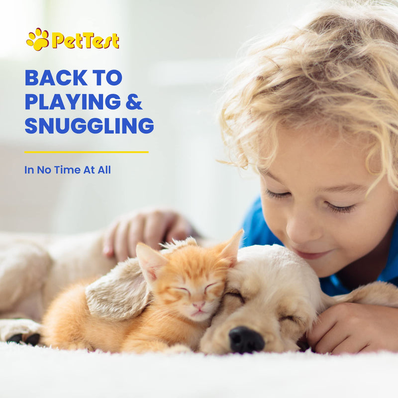 [Australia - AusPower] - PetTest U-40 Pet Insulin Syringes 0.3CC 31G, 5/16 Inch Long Needles, Comfortable Thin 31 Gauge, For Cats and Dogs, Pets Diabetic Supplies, 100 Pack 