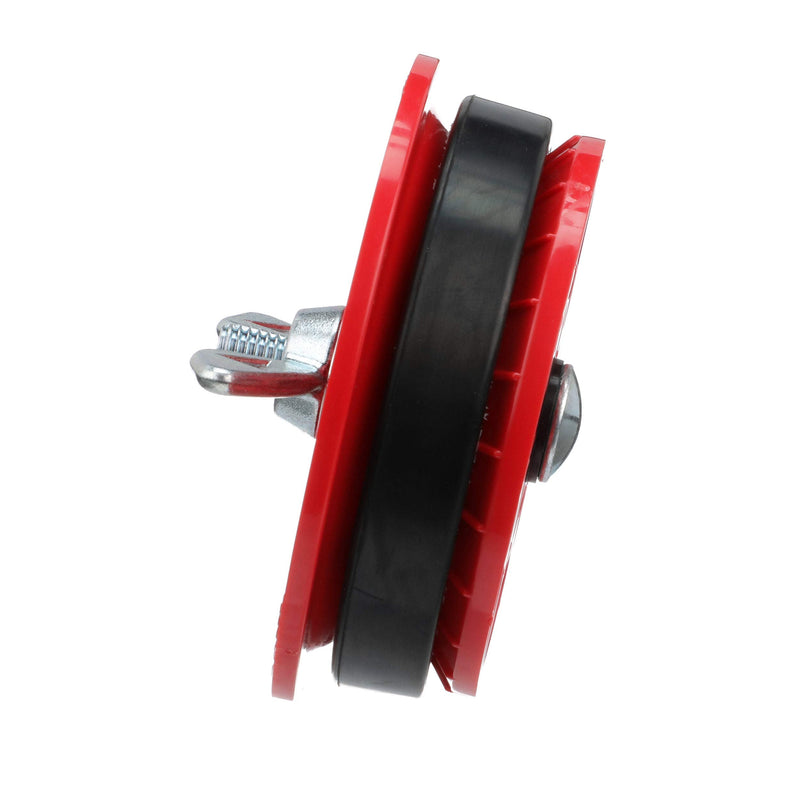 [Australia - AusPower] - Oatey 33403 4-in. End of Pipe Gripper Mechanical Plug with Galvanized Screw and Wing Nut, 4 Inch, Red 1 Count (Pack of 1) 