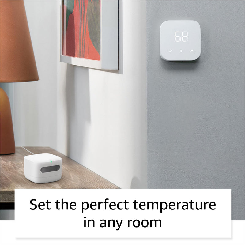 Amazon Smart Air Quality Monitor – Know your air, Works with Alexa 1-pack Smart Air Quality Monitor only