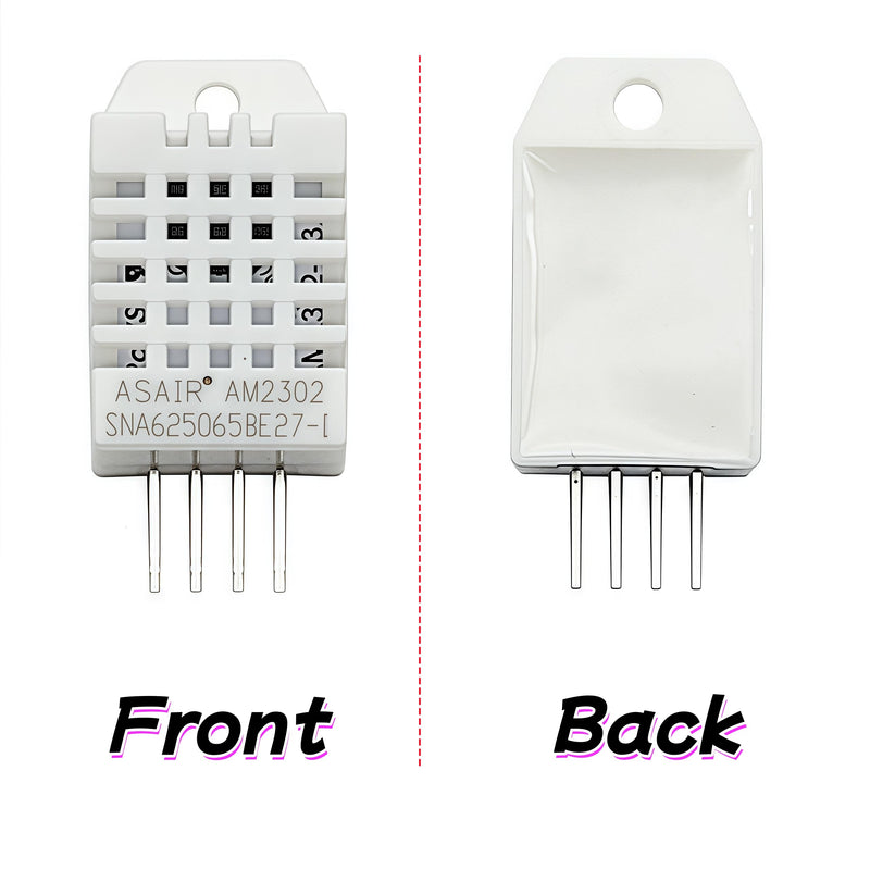 [Australia - AusPower] - 2PCS DHT22 AM2302 Digital Temperature and Humidity Sensor Temp Humidity Digital Measurement Module with 4Pin Jumper Cables 
