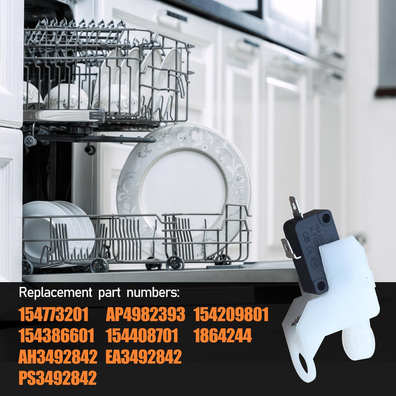 [Australia - AusPower] - 154773201 Water Level Float Switch Assembly – Replacement for Compatible Dishwashers, Fits 154209801, 154386601, 154408701, 1864244, AP4982393, AH3492842, EA3492842, PS349284, PS3492842 