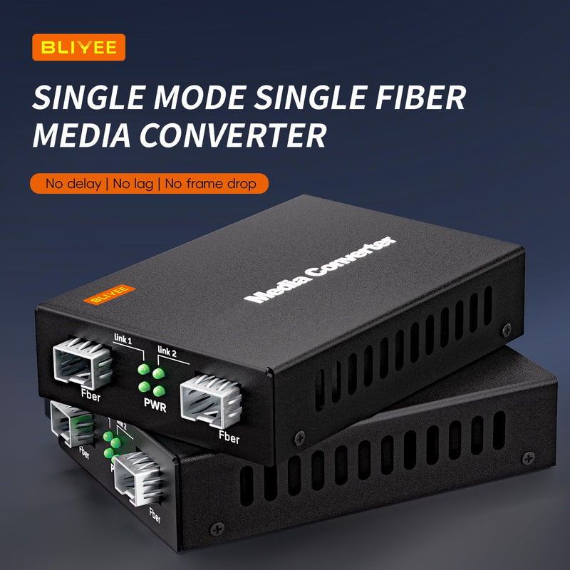 [Australia - AusPower] - 10Gbps 2 Ports SFP OEO Mode Media Converter, Optical-Electrical Fiber Count Converter, SFP Repeater for SFP+ SR Module and 10GBase-T Module, Fiber to Ethernet Transmission up to 100KM 10Gb 2 Ports SFP OEO Mode Media Converter 