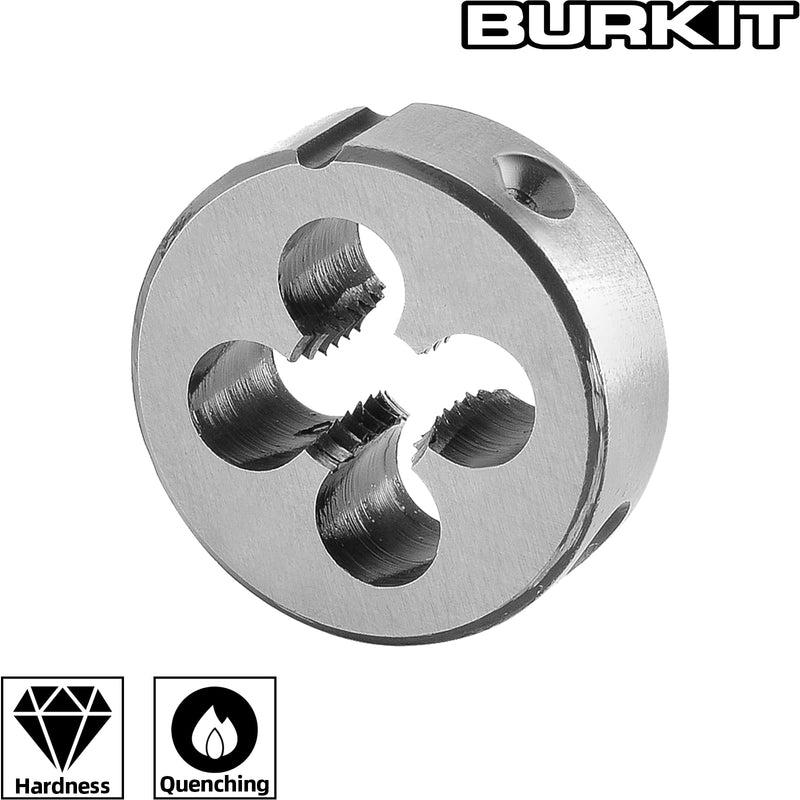 [Australia - AusPower] - Burkit 3/8"-16 UNC Round Threading Die, 3/8 x 16 UNC Machine Thread Die Right Hand 3/8-16 UN 