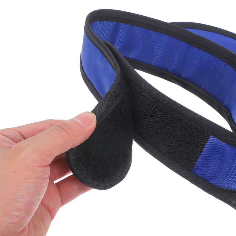 [Australia - AusPower] - VILLCASE Thyroid Shield Collar Cover, X-ray Protective Thyroid Shield Cover Protector Radia-tion Protection Collar Hospital Supplies Rubber Cap, Blue 59X15.5CM 