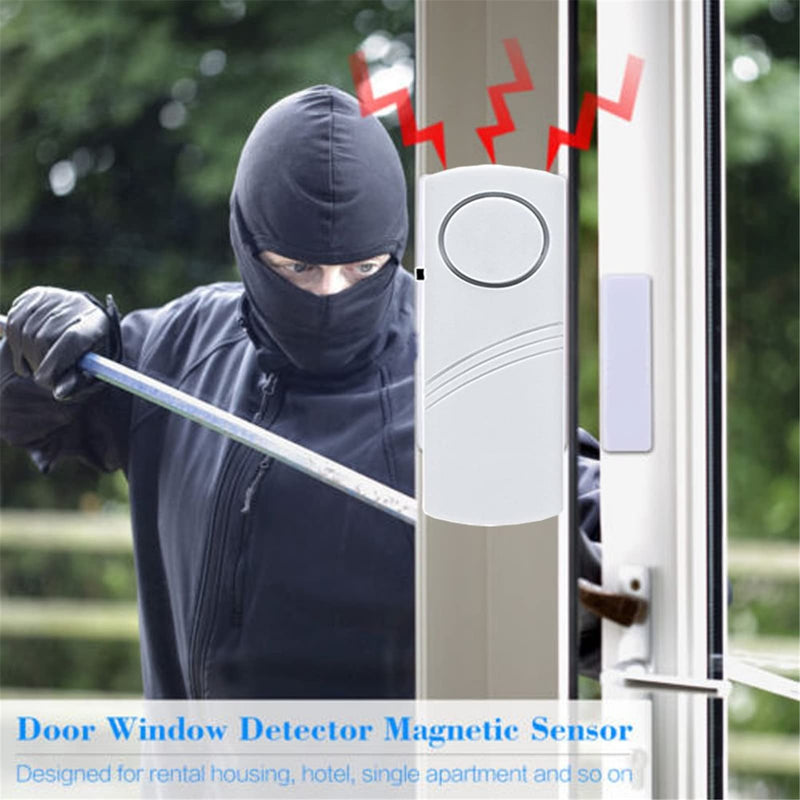 [Australia - AusPower] - Door Window Alarm, 90DB Door Alarms for Kids Safety, Wireless Sensor Door Window Burglar Alarm-Window Pool Alarms for Home (15 Pack) 15 Pack 