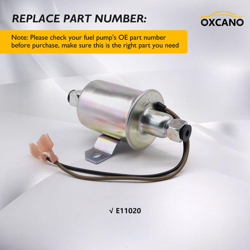 [Australia - AusPower] - E11020 Electric Fuel Pump 12V Compatible with Onan Generator Fuel Pump E11020 