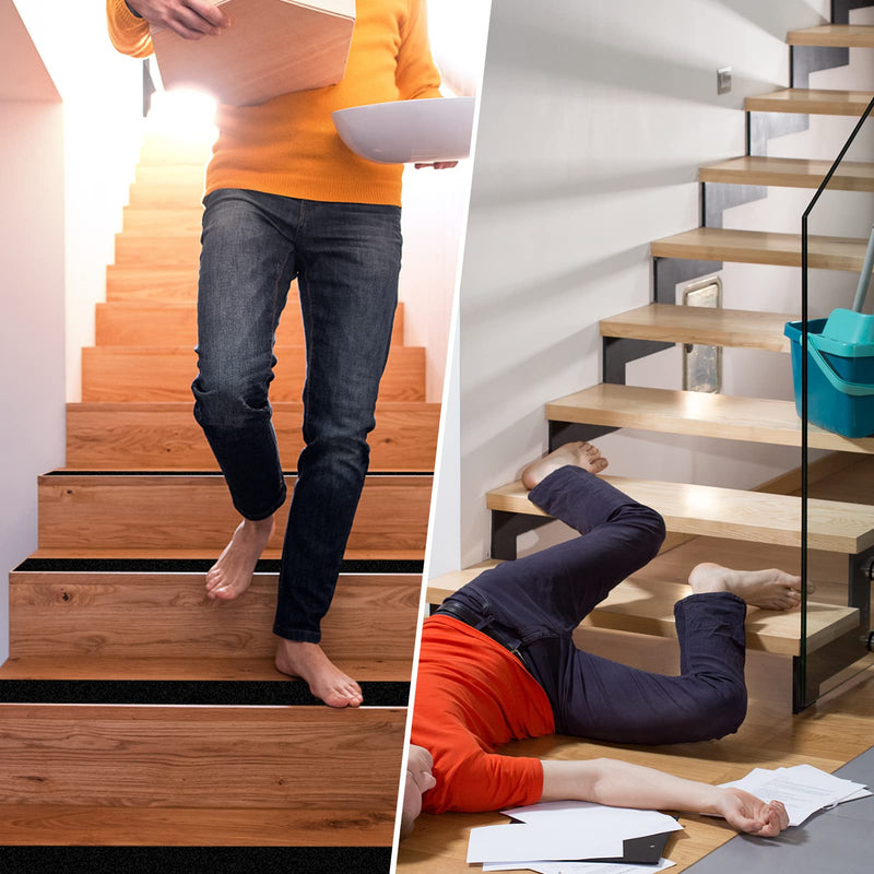 [Australia - AusPower] - Anti Slip Tape Black 2 in x 20FT Non Skid Tape for Stairs Outdoor Indoor, Best Grip Non Slip Strips Tape High Traction Adhesive for Stairs Step 2 IN X 20 FT 1 