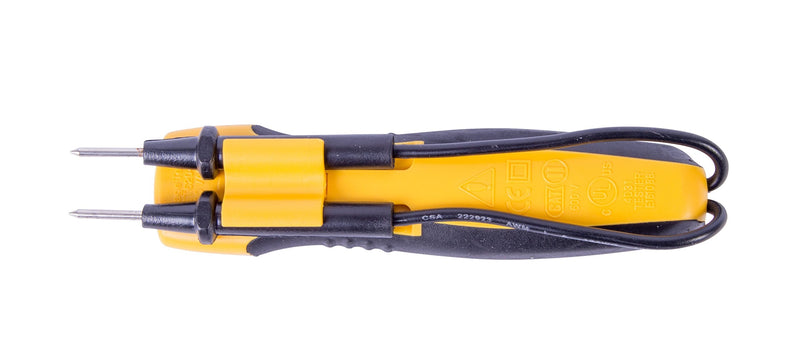 [Australia - AusPower] - Sperry Instruments ET6204 4 Range Voltage Tester, Yellow, 80-480V AC/DC 