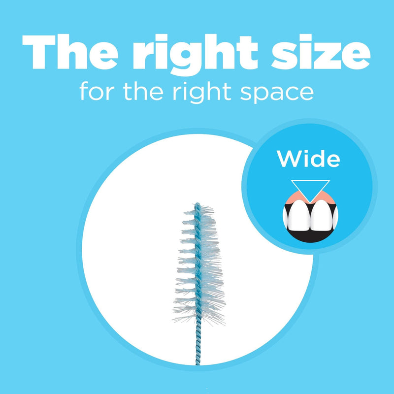 [Australia - AusPower] - GUM Proxabrush Go-Betweens Wide Interdental Brush Refills, 2ct., (Pack of 18) 