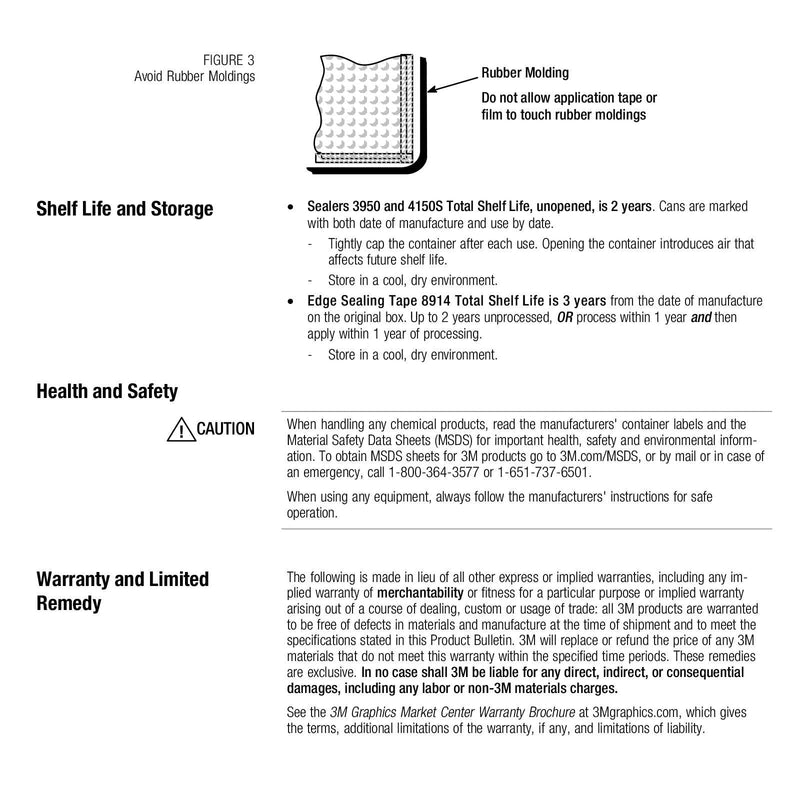8520ES Matte Clear Edge Sealer Sealing Tape for Vinyl Wrap Perforated Film Made from Genuine 3M 8520 ES Matte