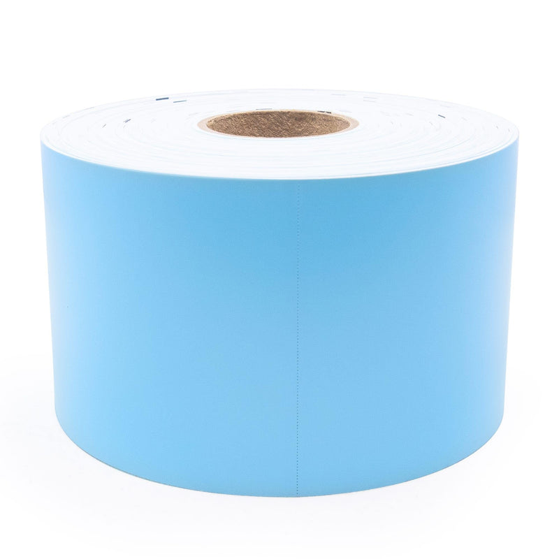 LabelValue LV-30374B Blue Appointment Cards - 2" x 3-1/2" - 300 Cards/Roll, Non-Adhesive - Compatible with DYMO LabelWriter 450 Series and Earlier Printers