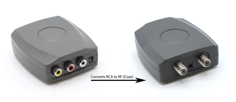 [Australia - AusPower] - THE CIMPLE CO RF Modulator - RCA Composite to RF Coaxial - Converts Standard Definition Signals to Coax, Includes AV Cable 