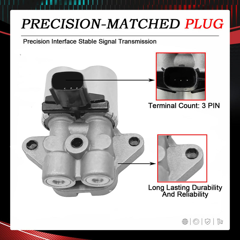 918-806 Engine Variable Timing Oil Control Valve VVT Solenoid Compatible with 2014-2015 Chevy Impala Malibu L4 2.5L, Replaces# 12633613, 19419980