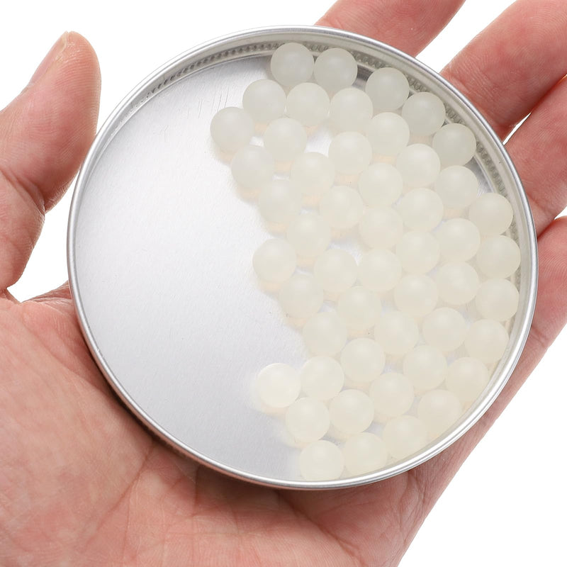 [Australia - AusPower] - uxcell 50pcs PP Plastic Bearing Balls 5/16" 7.938mm Solid Plastic Balls, G1 Precision Mini Balls 5/16" 