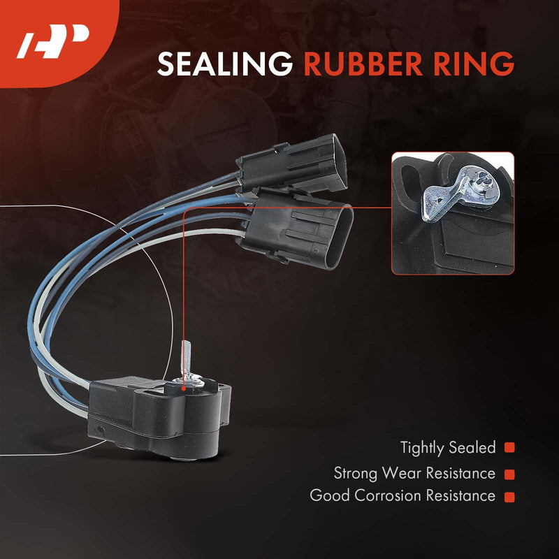 A-Premium TPS Throttle Position Sensor Compatible with Jeep Cherokee Wagoneer 1987-1990 Comanche 1987-1989 OHV L6 4.0L, Auto Transmission, Replace# 33004650, 8933004650