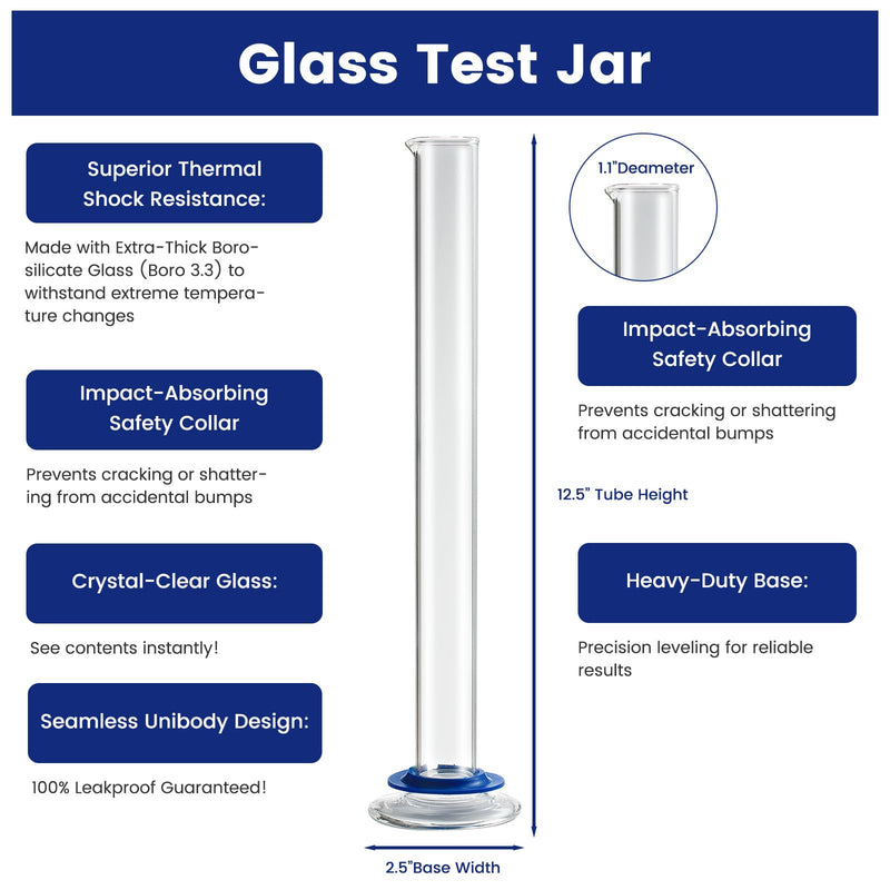 [Australia - AusPower] - Hydrometer Alcohol Meter Kit, Hydrometer Alcohol 0-200 Proof & Tralle with Hydrometer Test Jar, Alcohol Proof Tester Hydrometer, Alcohol Tester for Liquor, Distilling Moonshine Alcoholmeter 