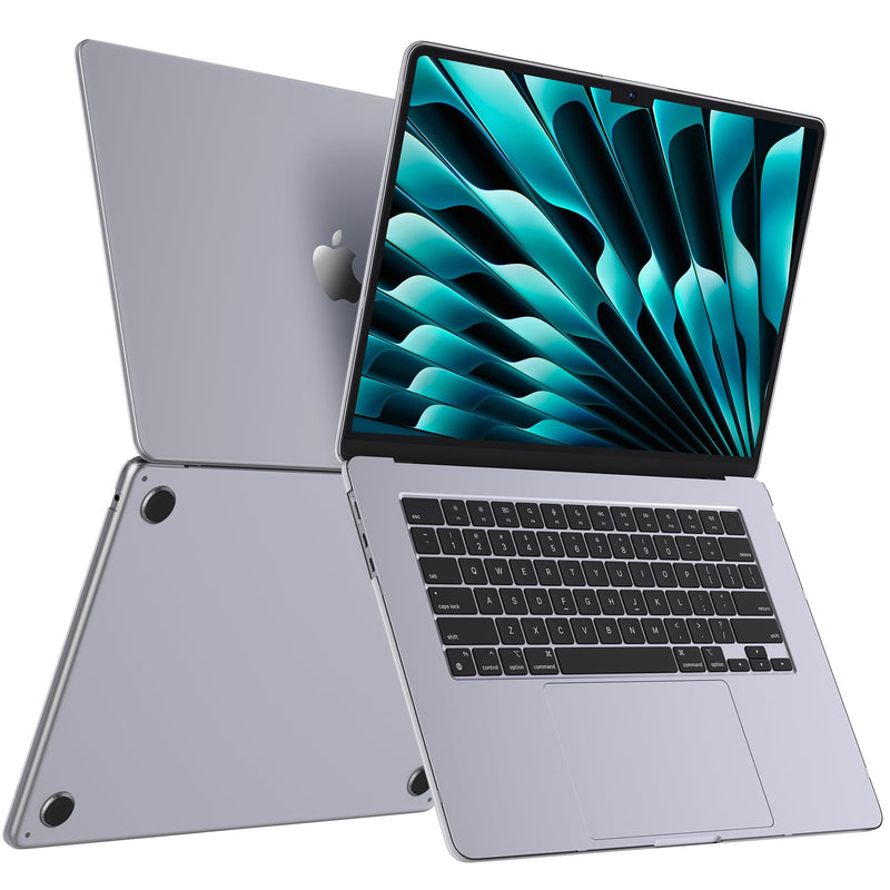 [Australia - AusPower] - Invisible Armor for MacBook Air 15 inch Case 2023 2024 New M3 M2 [Same as Bare Device] [Scientific Slim] Protective Hard Shell Translucent Cover for Laptop Model A3114 A2941 - Matte Clear 