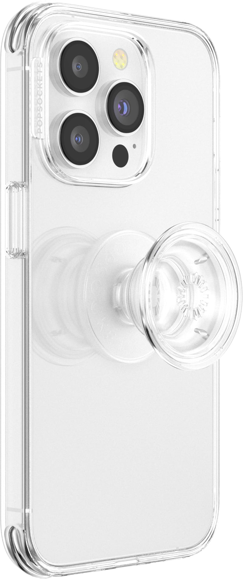 [Australia - AusPower] - PopSockets Translucent Phone Grip with Expanding Kickstand, PopSockets for Phone, Translucent PopGrip - Clear Adhesive 