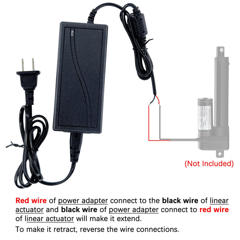 [Australia - AusPower] - AC/DC Power Adapter AC100-240V Output DC 12V 5A for 12V Linear Actuator and Motor 1 