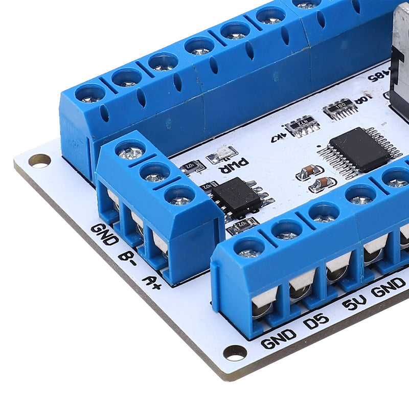 [Australia - AusPower] - DS18B20 8-Channel Digital Temperature Sensor Module Voltage Range 6-24V 8-13mA for Industrial Automation HVAC Systems 