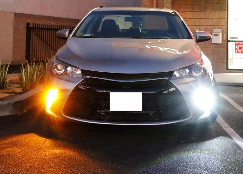 [Australia - AusPower] - iJDMTOY High Power 42-SMD LED Front Turn Signal Light w/White Add-On Feature Compatible With 2015-2017 Toyota Camry LE SE or Special Edition 