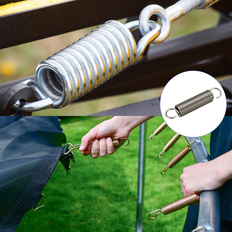 [Australia - AusPower] - Extension Spring (1.2x10x50mm/0.047"x0.39"x1.97") 2Pcs, Stainless Steel Tension Spring Wire - for Home Repair Construction Machinery 0.047"x0.39"x1.97" 