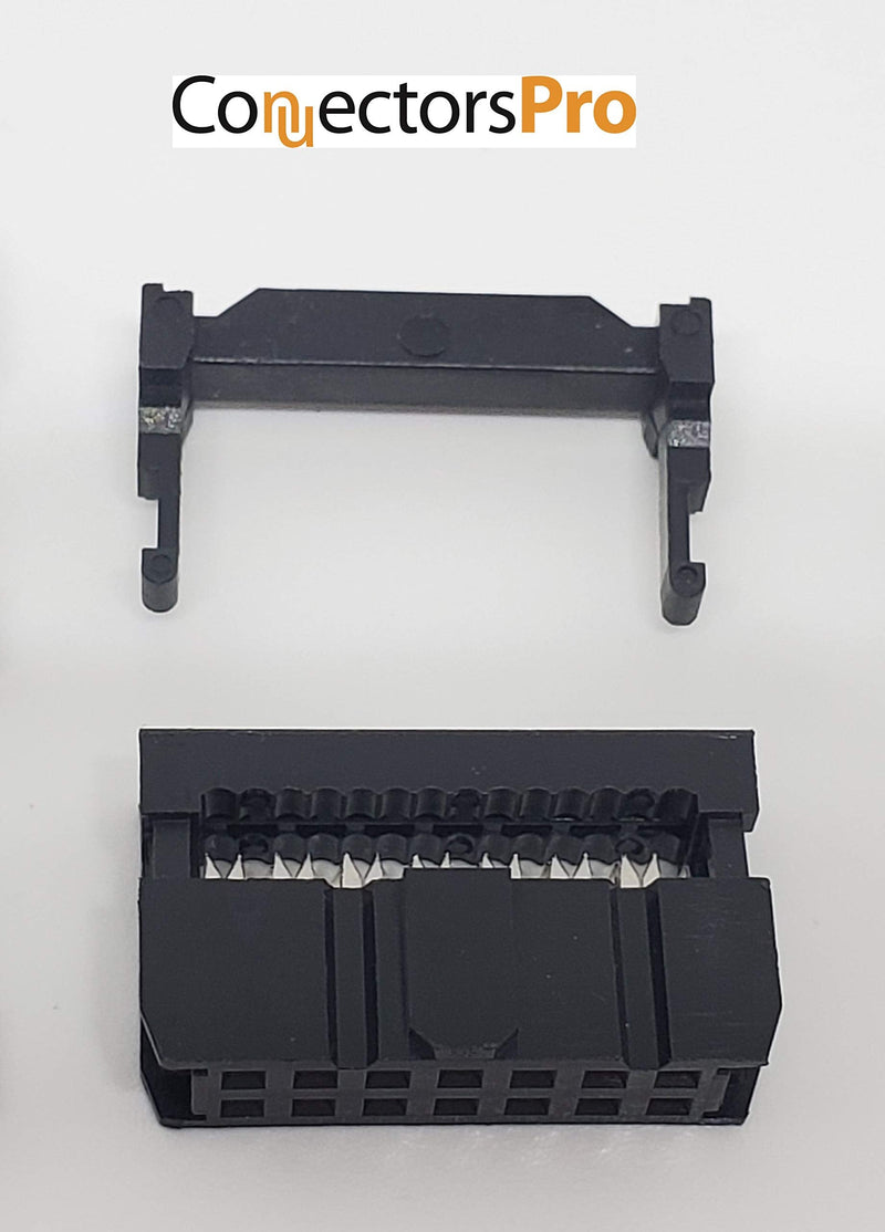 [Australia - AusPower] - Pc Accessories - ConnectorsPro 50-Pack 2X7 14P FC 2.54mm 0.1" Pitch Dual Row IDC Sockets for Flat Ribbon Cable, 14 Pins Female Connectors 