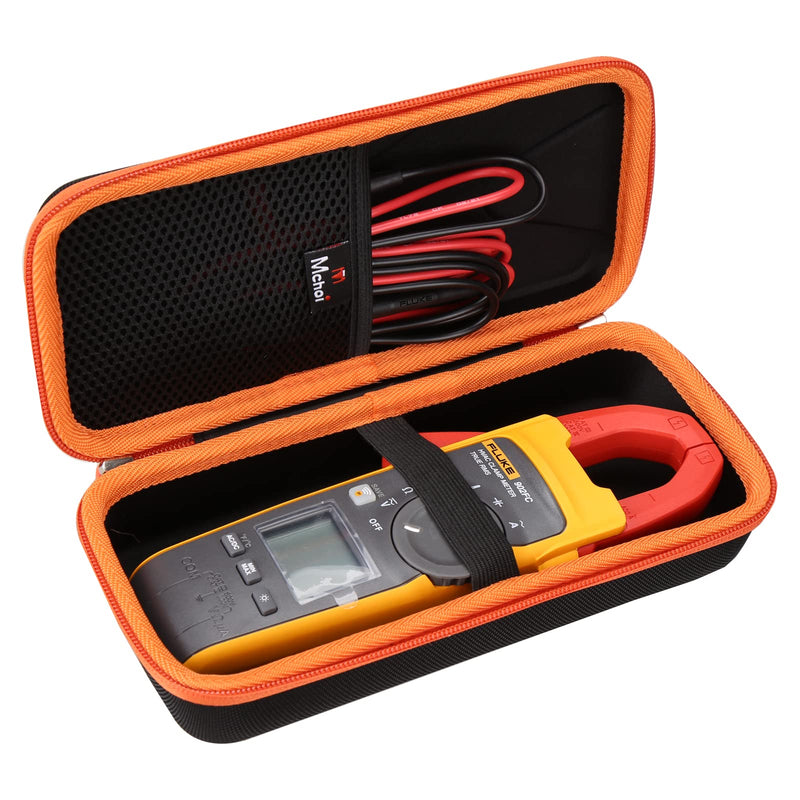 [Australia - AusPower] - Mchoi Hard Case Suitable for Fluke 902 FC HVAC True-RMS Clamp Meter, Waterproof Shockproof Clamp Meter Protective Case, Case Only 