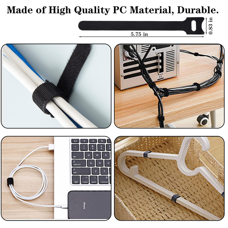 [Australia - AusPower] - 311Pcs Cable Management Organizer Kit 4 Cable Sleeve Split,53Cable Clips 12Cord Clips Holder,22 Cable Ties, 20 Adhesive Wall Cable Tie, 200Fasten Cable Ties for TV Office Home Electronics 311 PCS 