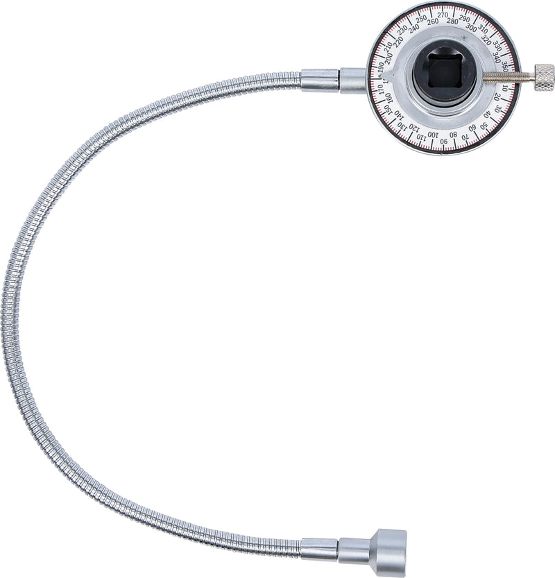 BGS 3170 Angular Gauge with Magnetic Arm, Multi-Colour, 1/2-Inch | Drive internal square 12.5 mm (1/2 inch) | max. Load capacity: approx. 280 Nm, angle controlled suit With magnetic arm 12.5 mm (1/2 inch)