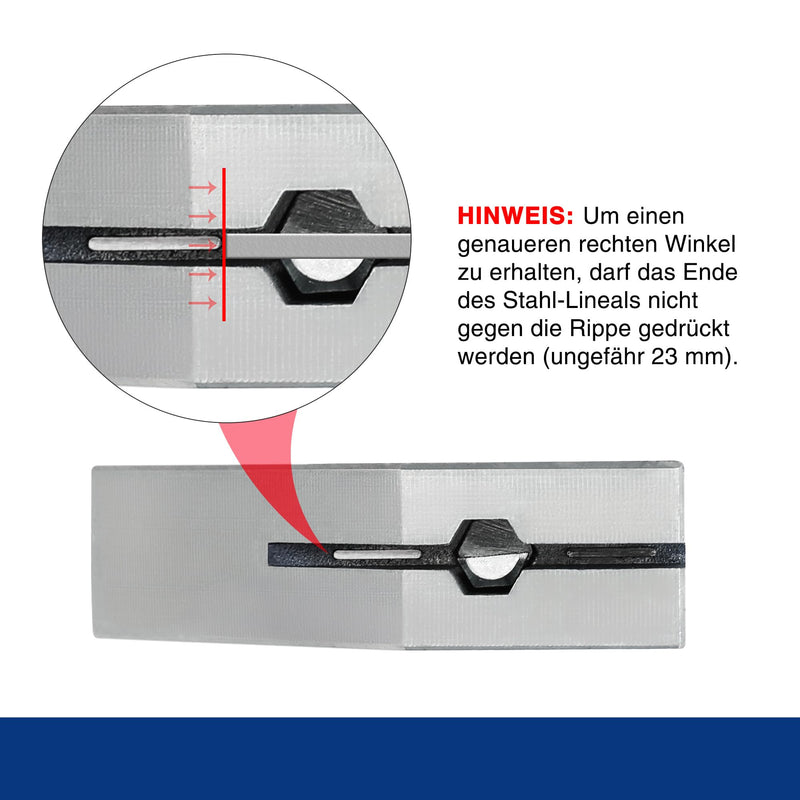 [Australia - AusPower] - WORKPRO Combination Square 300 mm, Try Square Universal Angle with Spirit Level and Scribe Needle, Adjustable Protractor Made of Stainless Steel 90/45 Degree Measuring Tool with Zinc Alloy Handle 300mm 