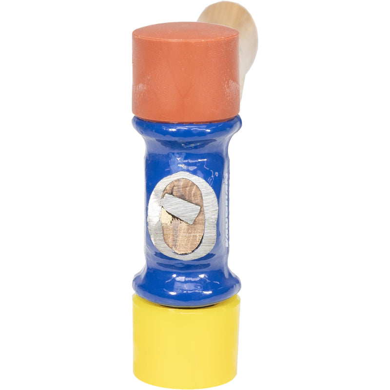 [Australia - AusPower] - VAUGHAN Soft Face Hammer, American High Carbon Steel Head, 12 oz, Made In The USA, SF12, VN19410 Red/Yellow 