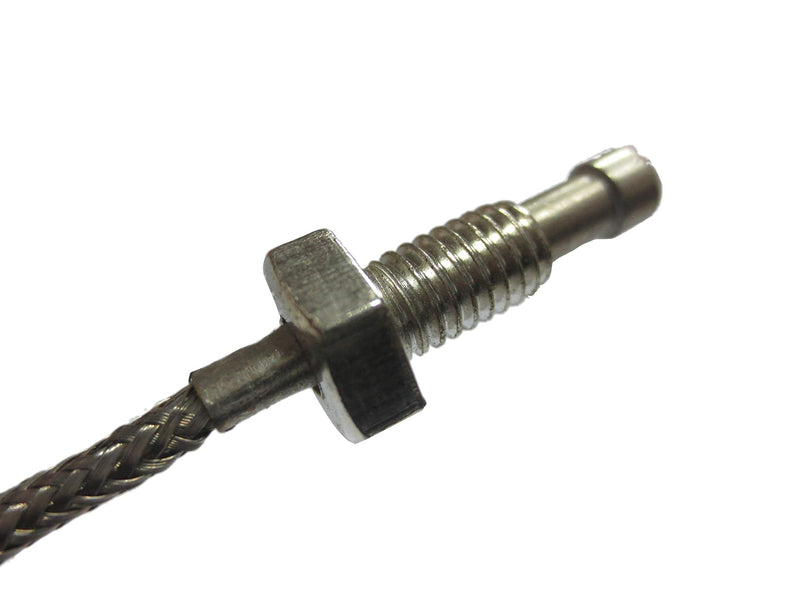 [Australia - AusPower] - Meter Star K-Type Thermocouple Sensor with M6 Screw Probe, 0-800°C High Temperature, 16.4ft WRNT Shielded Cable (Furnace/Oven/Boiler/HVAC/Industrial) 16.4 ft WRNT Shielding Wire 