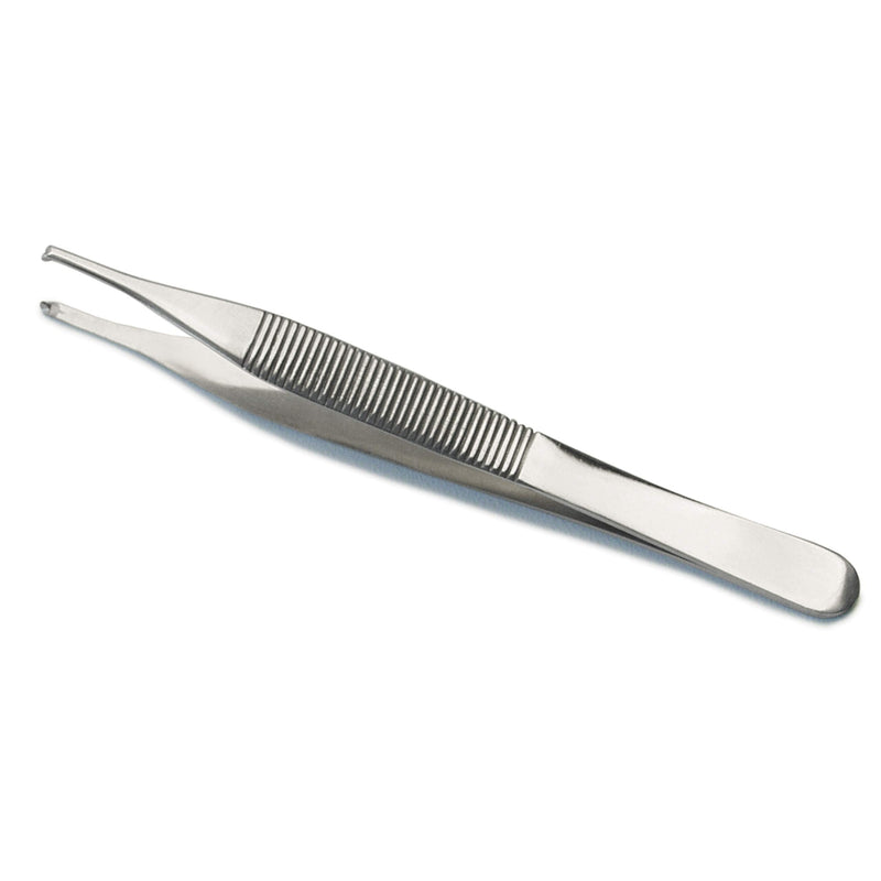 Graham-Field Adson Thumb Tissue Forceps, 1x2 Teeth, Stainless Steel, Medical Tools and Surgical Suture Kit 4 3/4" Length, 2758