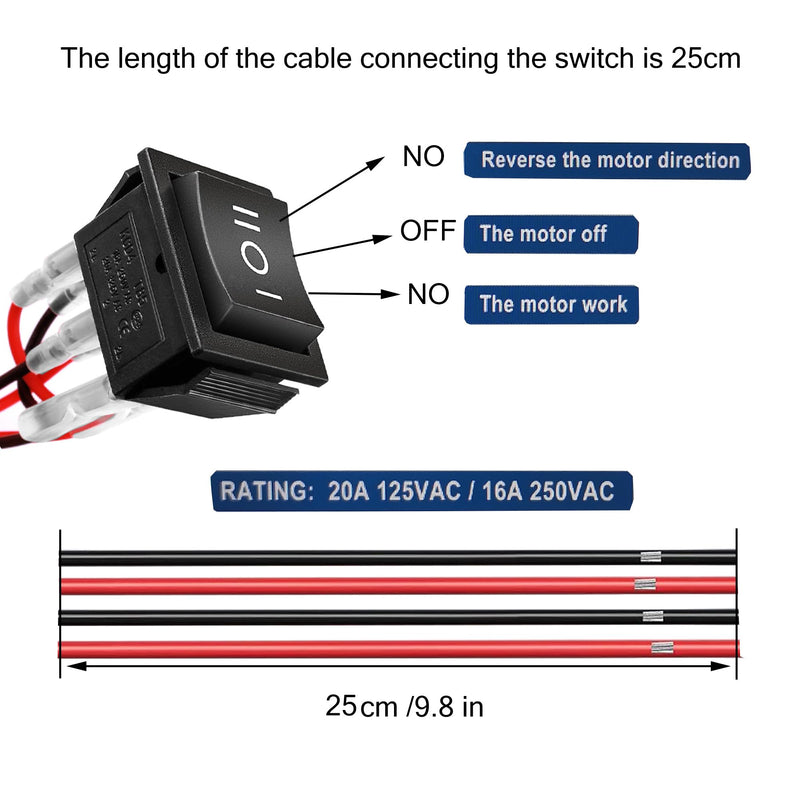 Mini 12V 4 Inch Linear Actuator, Speed 15mm/s,13.4 lb /60N Waterproof Metal Microactuator with Instantaneous Switch Mounting Bracket, for Coop Doors, Robots (Silver 100mm) Mini12V