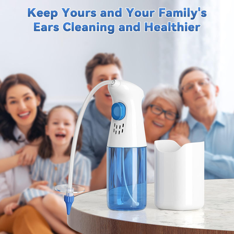 [Australia - AusPower] - Ear Scope Otoscope Camera - Ear Cleaner Manual Ear Irrigation Flushing Kit 