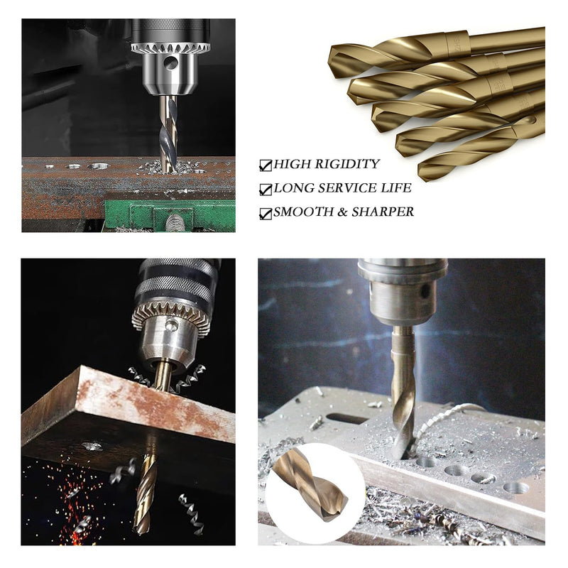 [Australia - AusPower] - Meccion HSS-Co Metal Drill Professional Twisted Shank Precision Ground Twist Drill Bit for Metal, Stainless Steel and Iron 16mm 